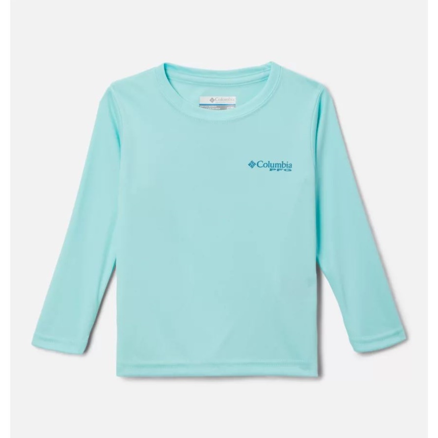 Jungen-Kleinkind-Pfg-Terminal-Tackle-University-Langarmshirt Columbia Gulf Stream/Deep Marine - Marlin