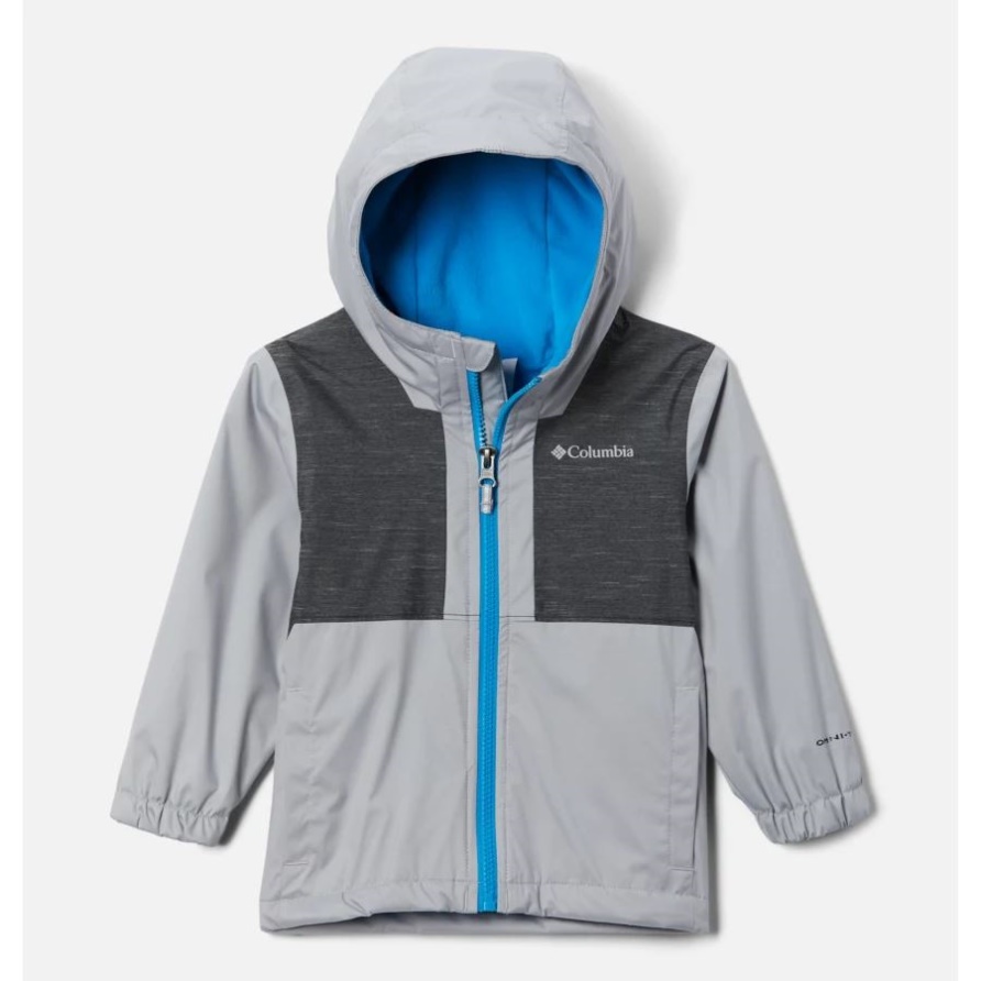 Regenwald-Fleece-Futterjacke Für Jungen Für Kleinkinder Columbia Columbia Grey/black Slub