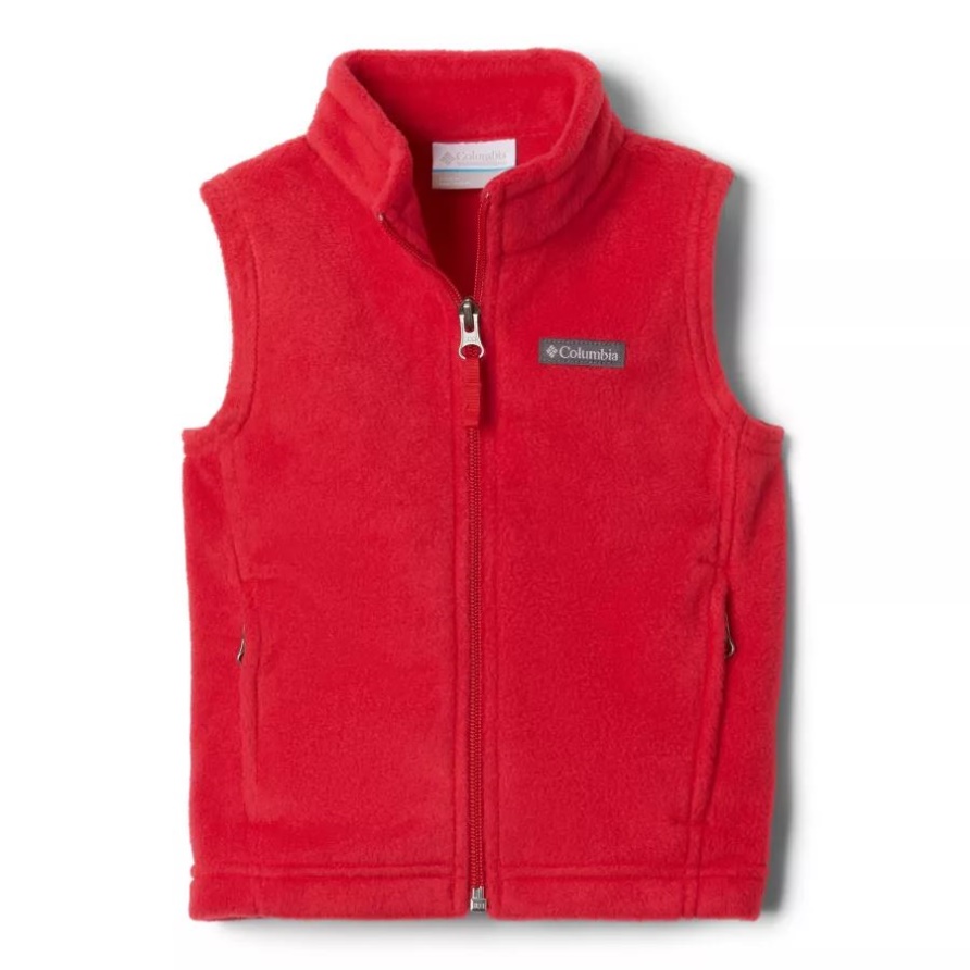 Steens Mountain Fleeceweste Für Jungen Für Kleinkinder In Mountain Red Columbia