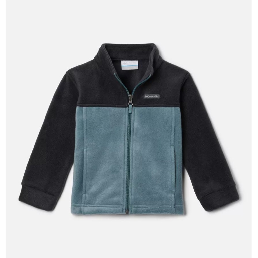 Kleinkind Steens Mountain Ii Fleecejacke Für Jungen Columbia Metal/black