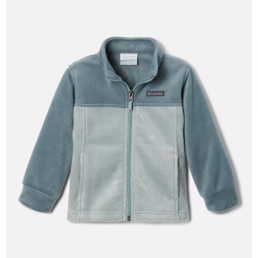 Steens Mountain II Fleecejacke Für Jungen Für Kleinkinder Metall/Niagara Columbia