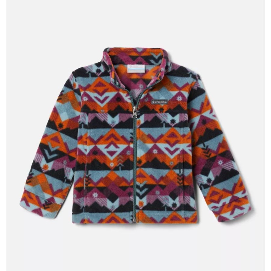 Jungen-Kleinkind-Zing-III-Fleecejacke Metal Checkpoint Columbia