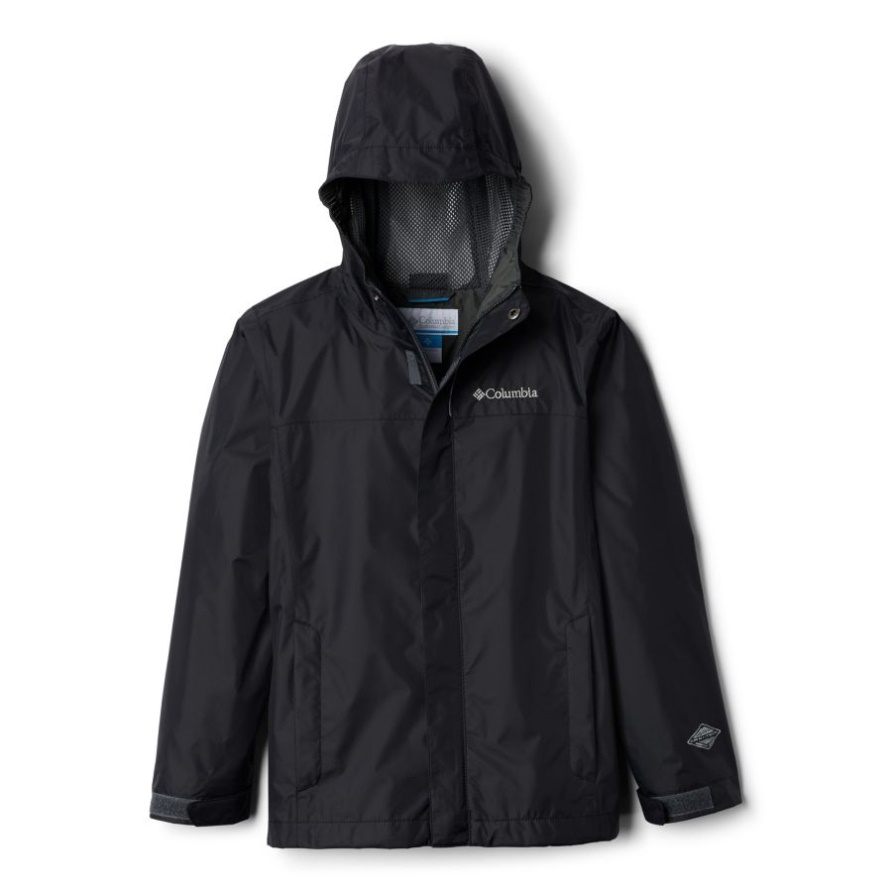 Wasserdichte Jacke Für Jungen Black Columbia