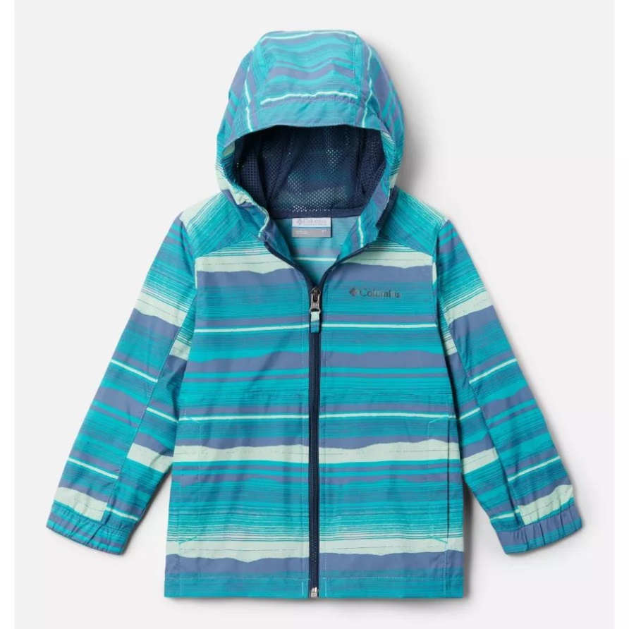Hell Aqua Horizons Streifen Kleinkind Glennaker Springs Jacke Columbia