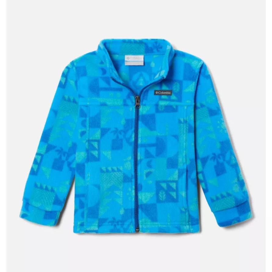 Bright Aqua Quest Columbia Zing III Fleecejacke Für Jungen Für Kleinkinder
