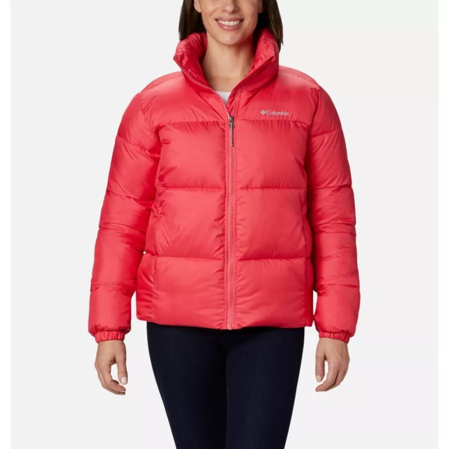 Puffect-Pufferjacke Für Damen In Bright Geranium Columbia