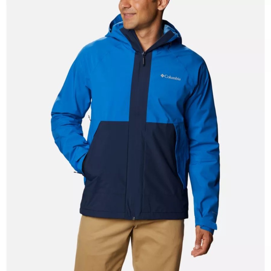 Hell Indigo/collegiate Navy Evolution Valley Herrenjacke Columbia