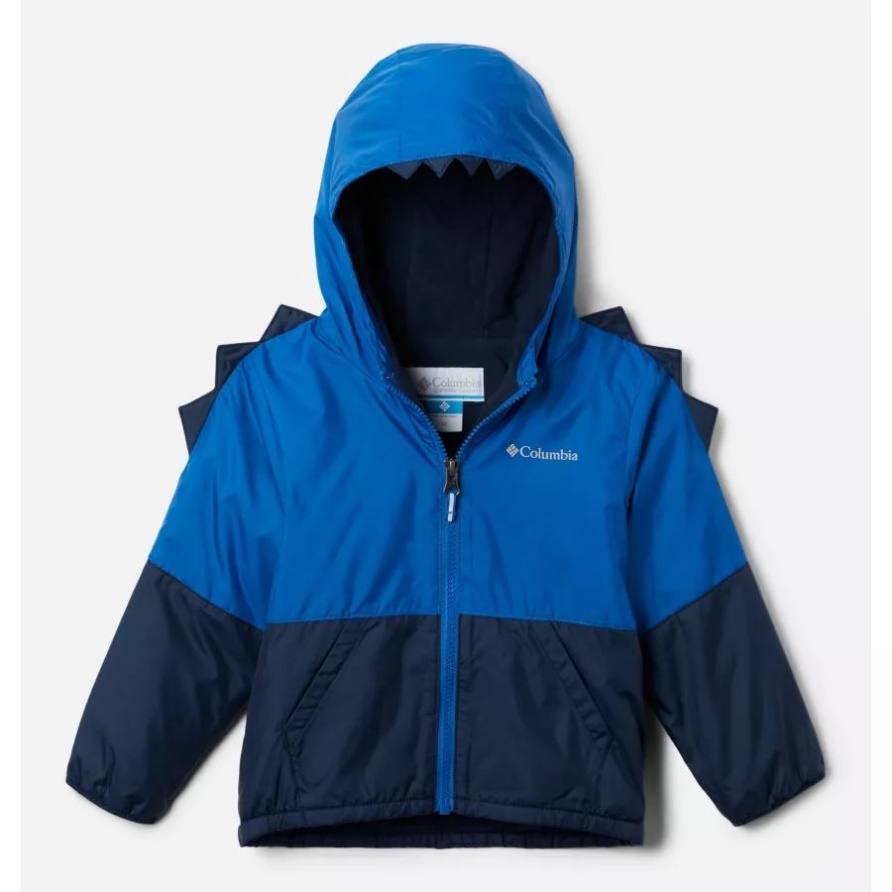Kitterwibbit II-Jacke Für Kleinkinder In Hellem Indigo/College-Marineblau Columbia