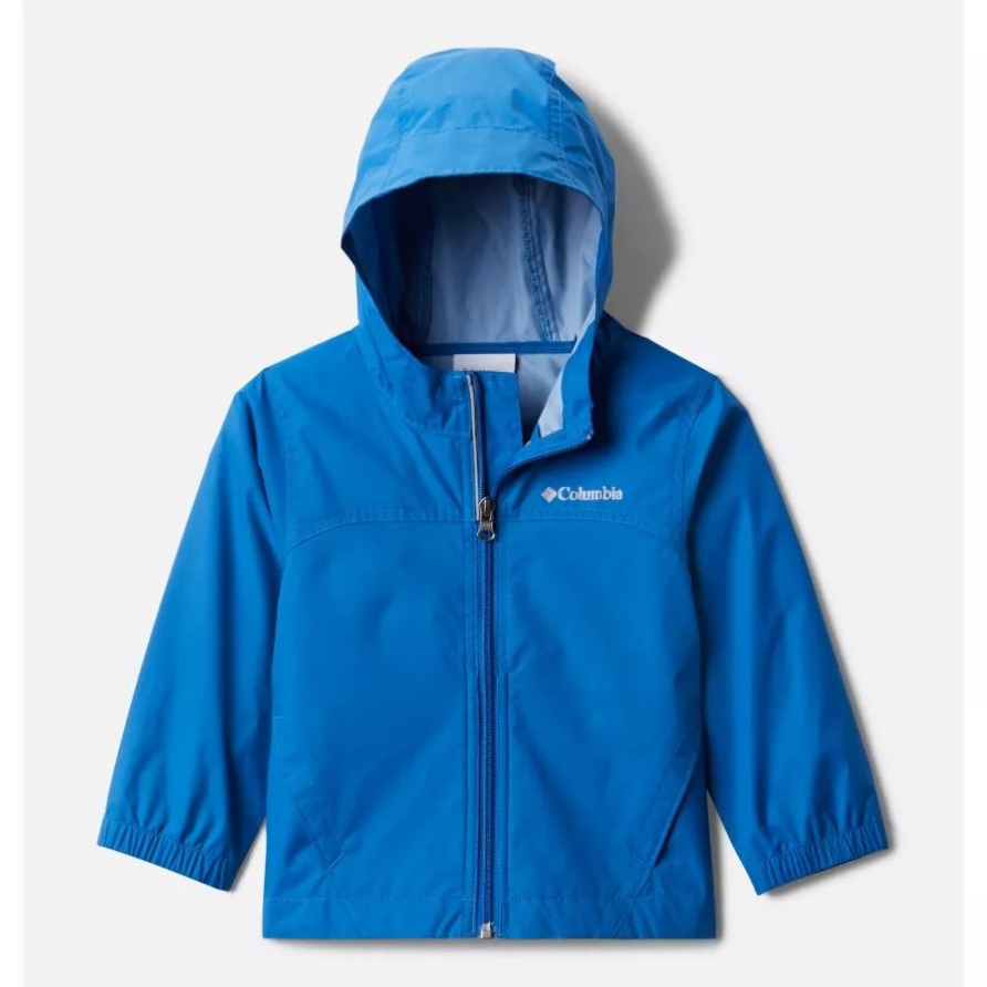 Glennaker-Regenjacke Für Kleinkinder In Leuchtendem Indigo-Columbia-Stil Für Jungen