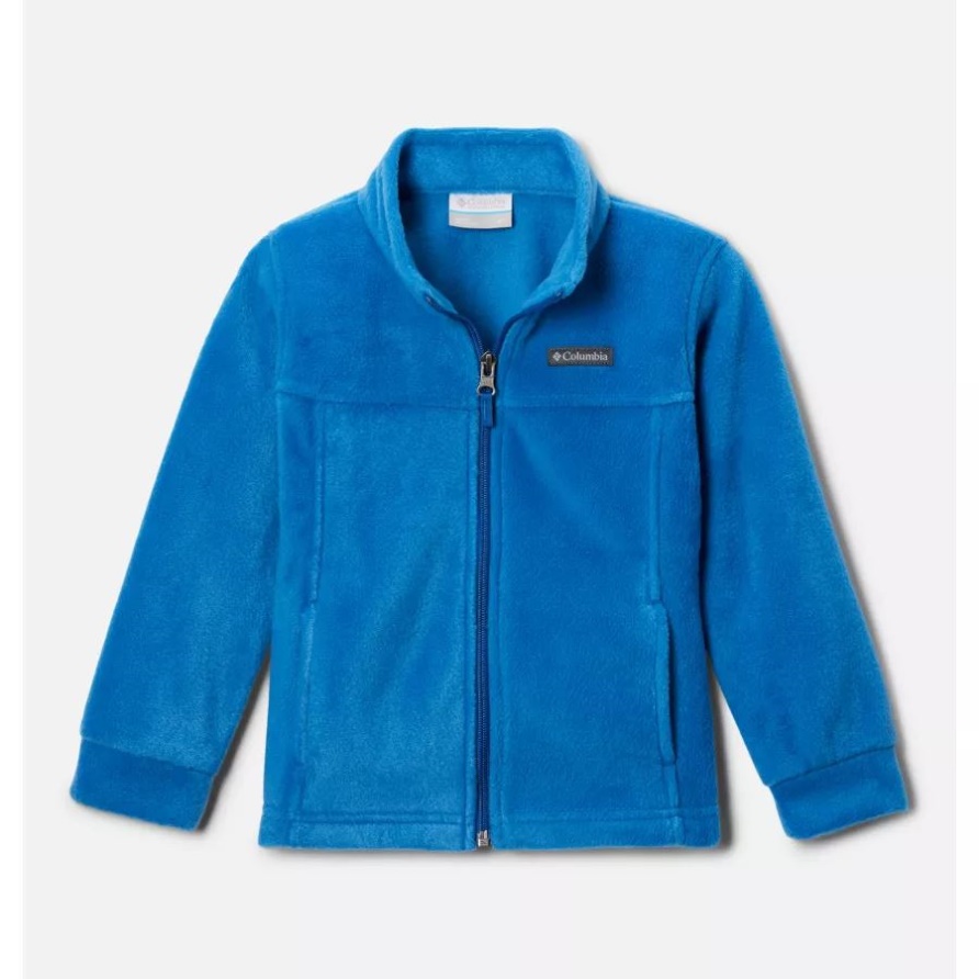 Steens Mountain II Fleecejacke Für Kleinkinder Aus Kolumbien In Hellem Indigoblau