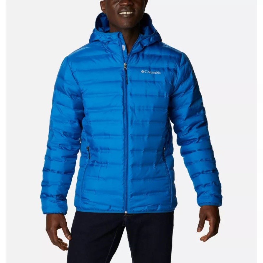 Lake 22 Daunenjacke Mit Kapuze In Hellem Indigo Für Herren Columbia