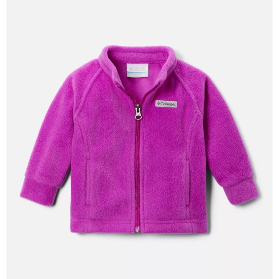 Helle Pflaume Columbia-Mädchen-Säuglings-Benton-Federn-Fleecejacke