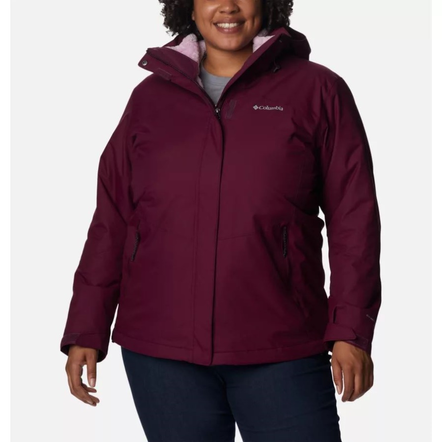 Bugaboo Ii Fleece-wechseljacke Plus Größe Marionberry Columbia