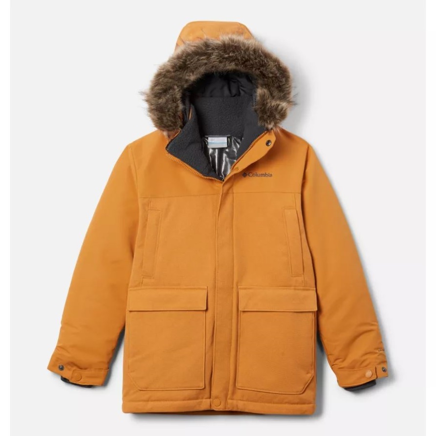 Canyon Sun Boys' Border Bay Down Parka Columbia