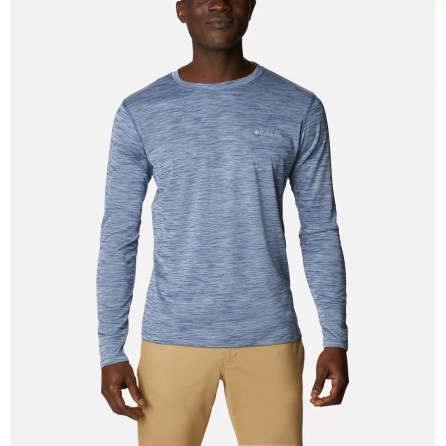 Carbon Heather Null Regeln Langarmshirt Für Herren Columbia