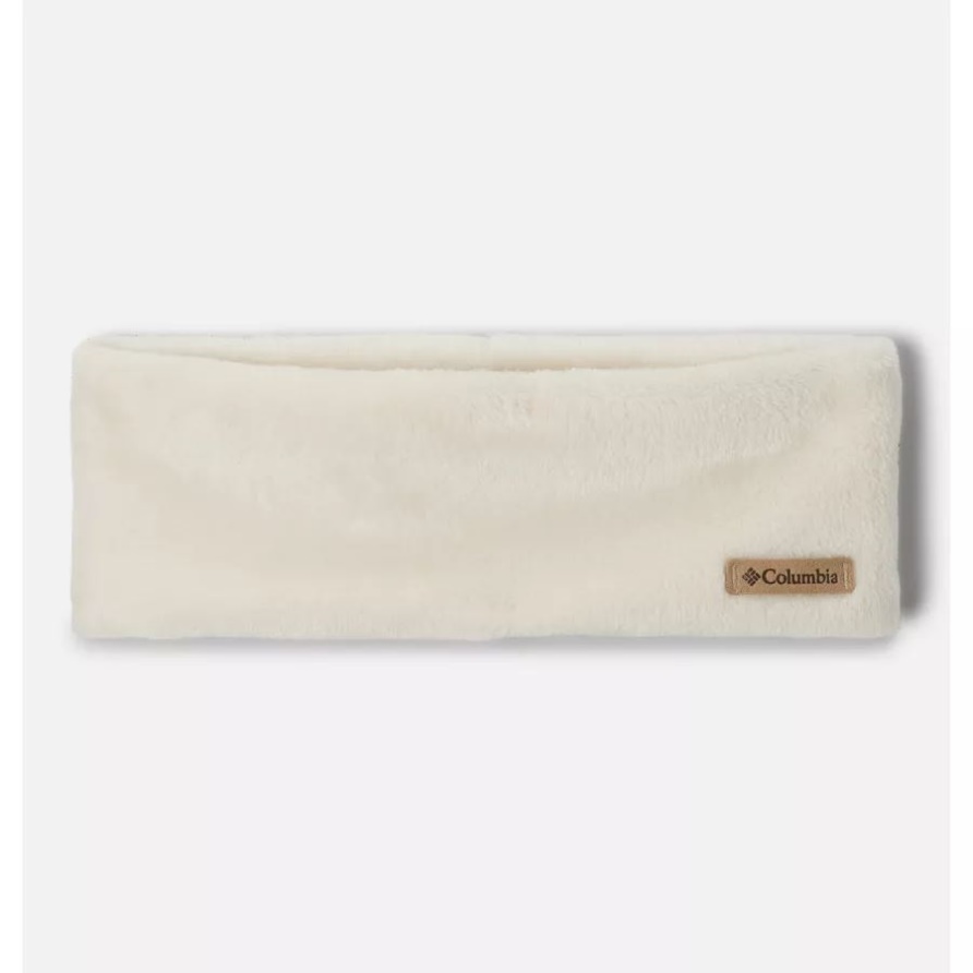 Chalk Columbia Plüsch-Stirnband Mit Feuerseite Für Damen