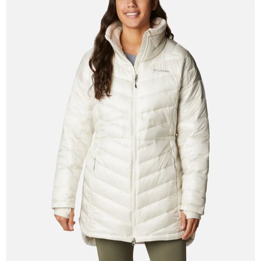 Chalk Columbia Joy Peak Mid Omni-Heat Infinity Jacke Für Damen