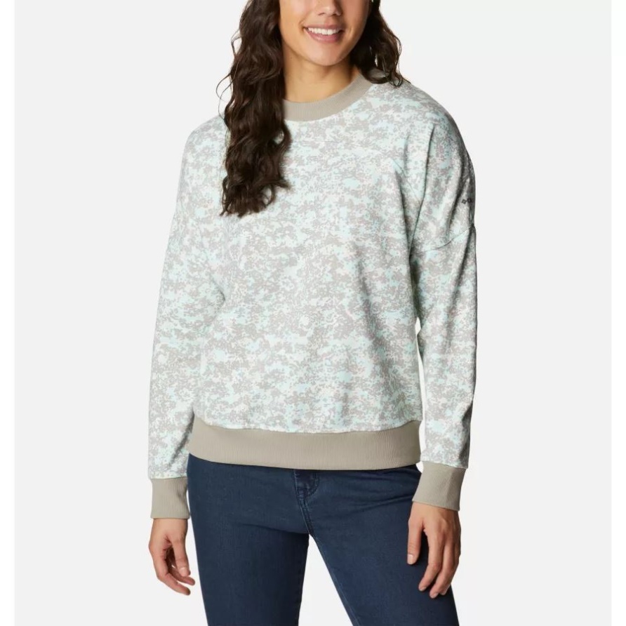 Kreidepunkt-Verkleidung Für Damen Columbia Lodge French Terry Crew Columbia