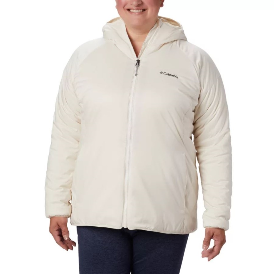 Chalk Damen Kruser Ridge Ii Plüsch Softshell Jacke Plus Größe Columbia