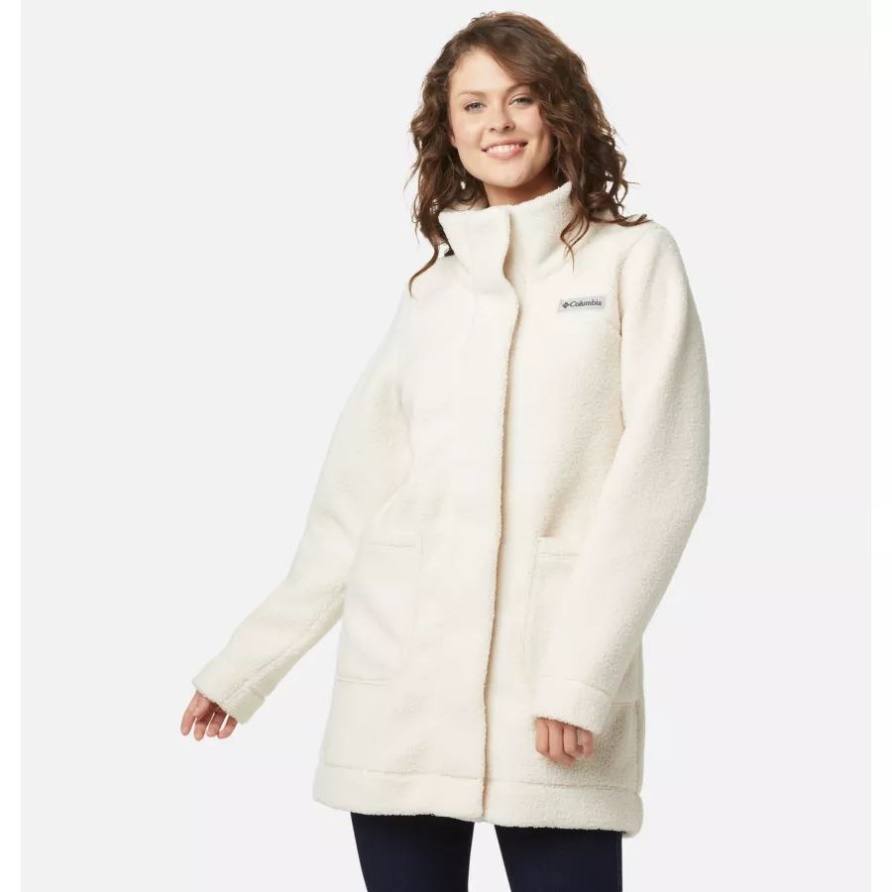 Chalk Damen-panorama-lange Jacke Columbia