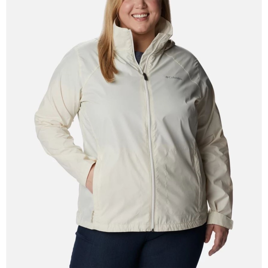 Chalk Damen-Jacke Switchback III Plus Größe Columbia