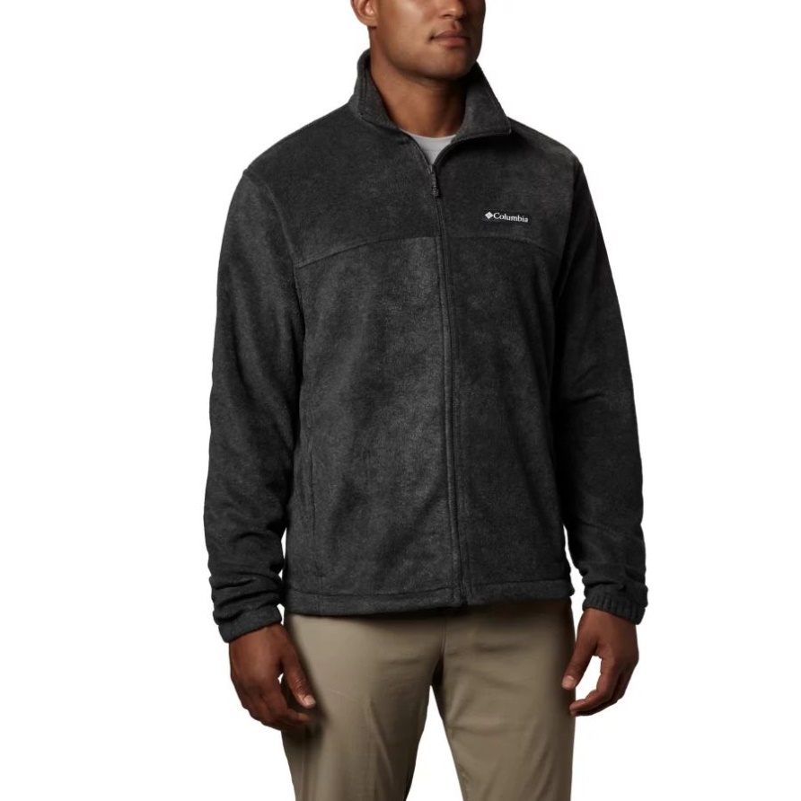 Anthrazit Meliert Steens Mountain 2.0 Jacke Mit Durchgehendem Reißverschluss Für Herren Columbia