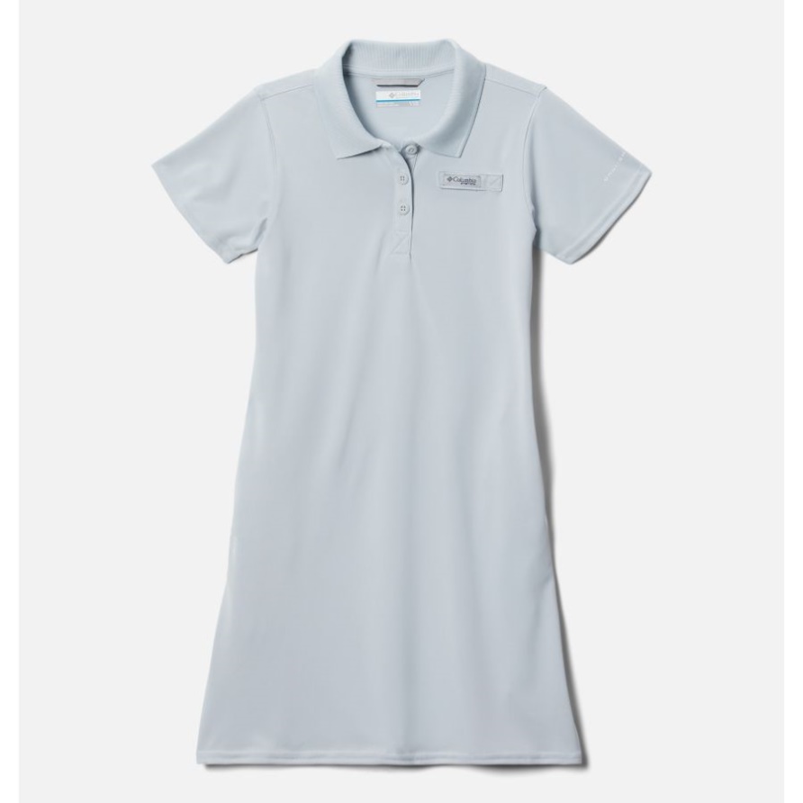 Cirrus Grey Columbia Pfg Tidal Tee Polokleid Für Mädchen