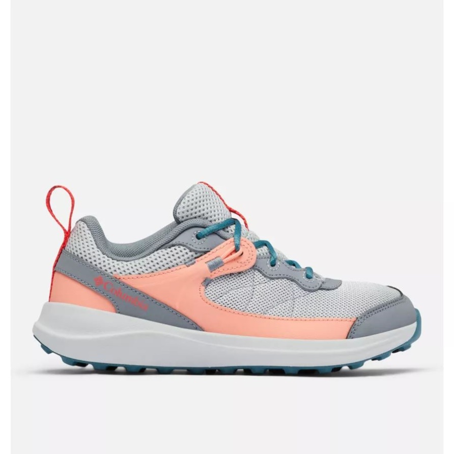 Cirrus Grey/red Hibiscus Trailstorm Wanderschuh Für Jugendliche Columbia