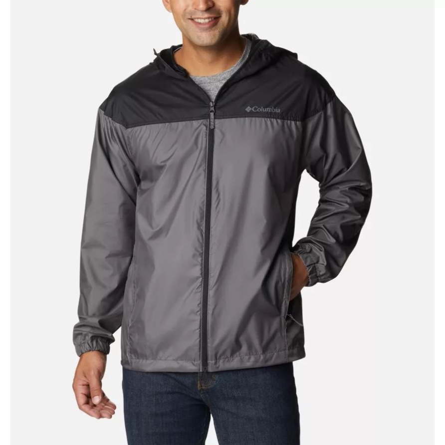 City Grey/Black Columbia Herren Flash Challenger Windjacke Neuheit