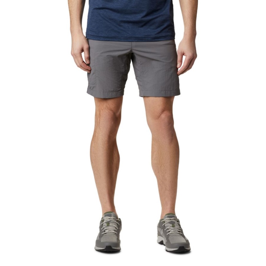 Stadtgrau Columbia Herren Shorts Silber Ridge Ii