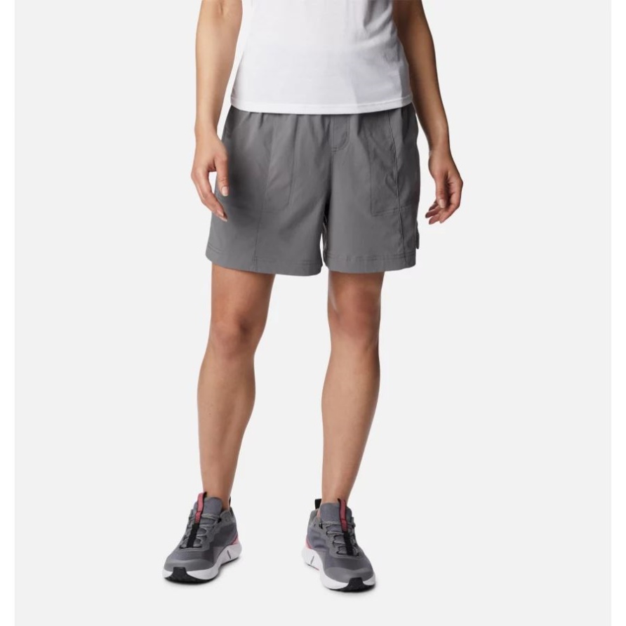 City Grey Columbia Damen Magnolia Springs Pull-On Shorts