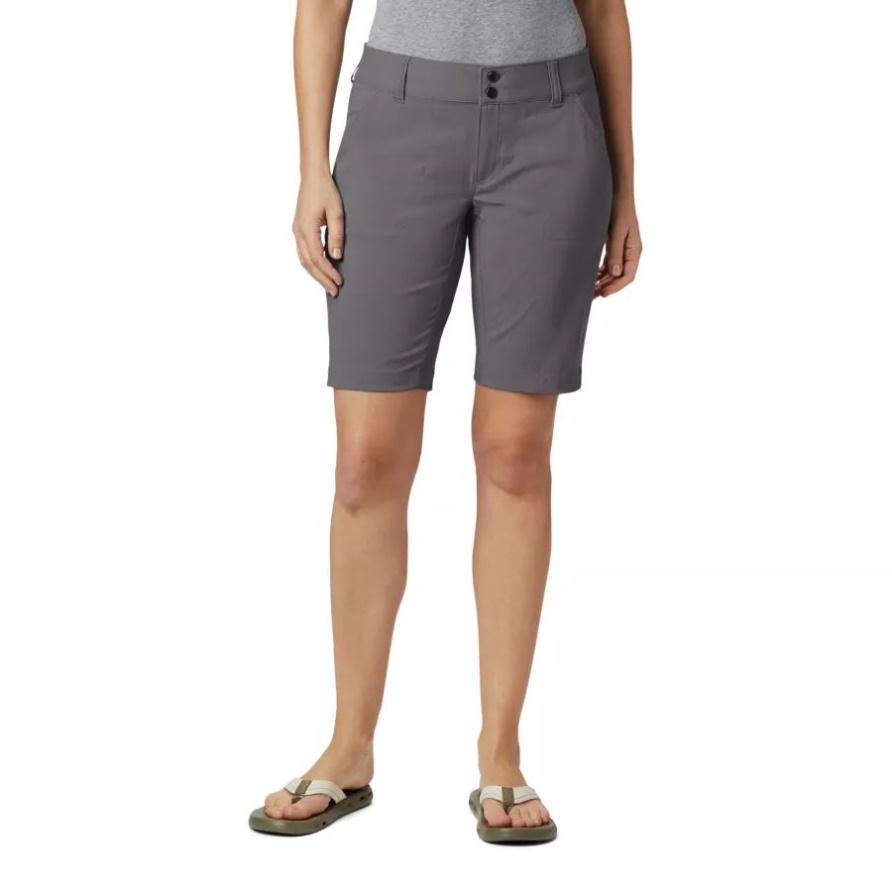 Stadtgrau Columbia Damen Saturday Trail Lange Shorts