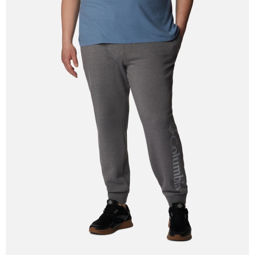 City Grey Heather/Columbia Grey Columbia Fleece-Jogginghose Mit CSC-Logo II Für Herren In Erweiterter Größe