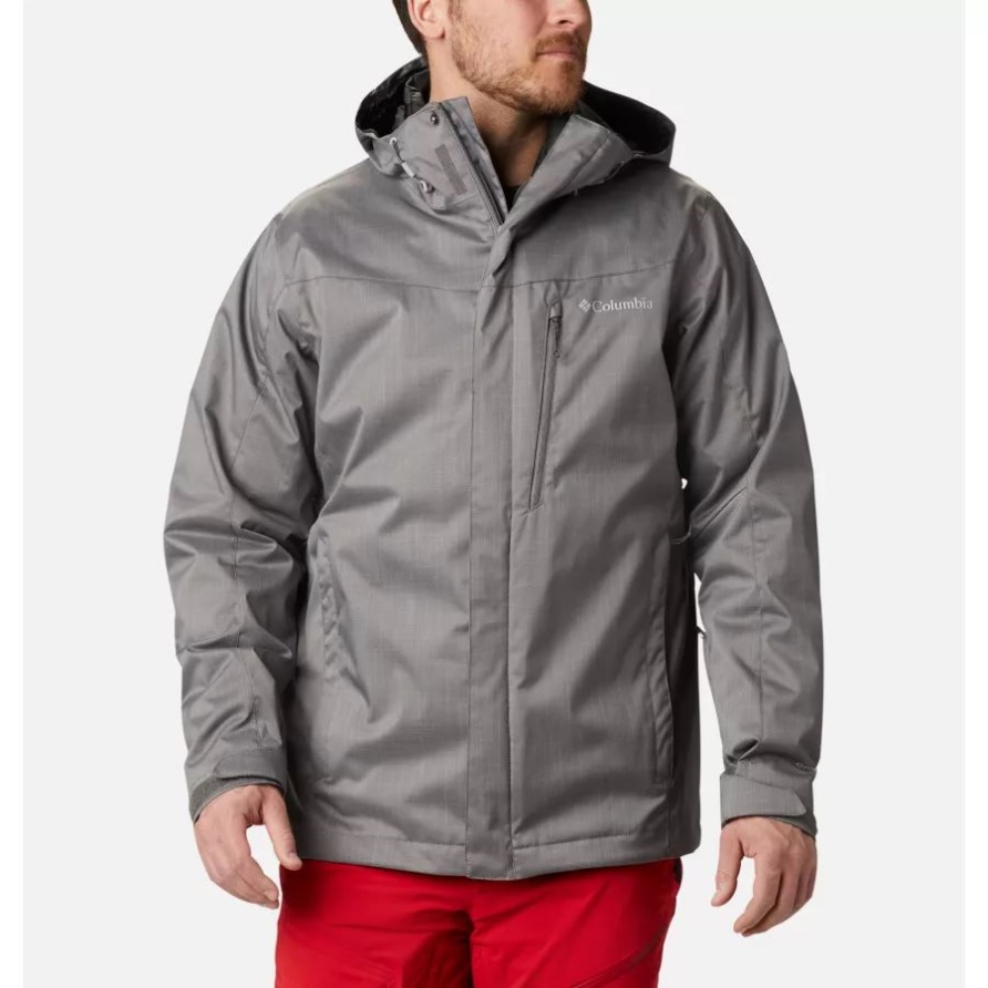 Stadtgrau Melange Columbia Whirlibird Iv Interchange Jacke Für Herren