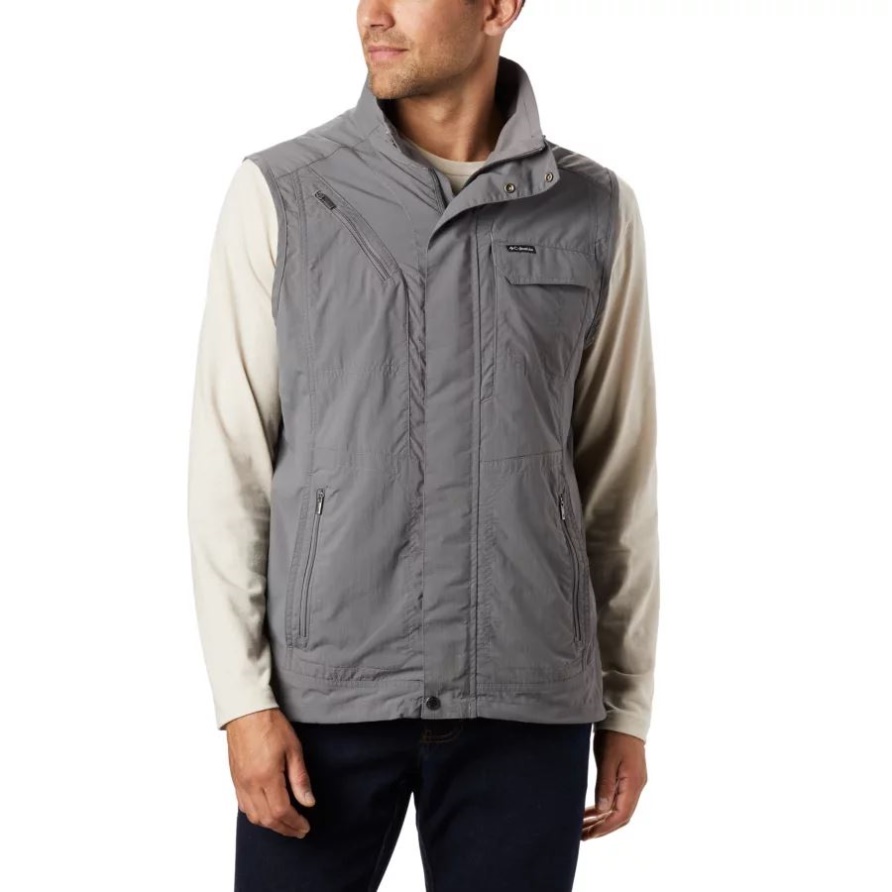 City Grey Silver Ridge II Weste Für Herren Columbia