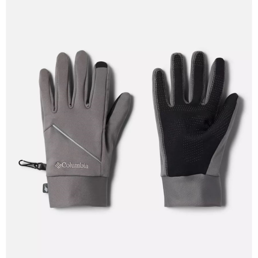 City ​​grey Herren Trail Summit Laufhandschuhe Columbia