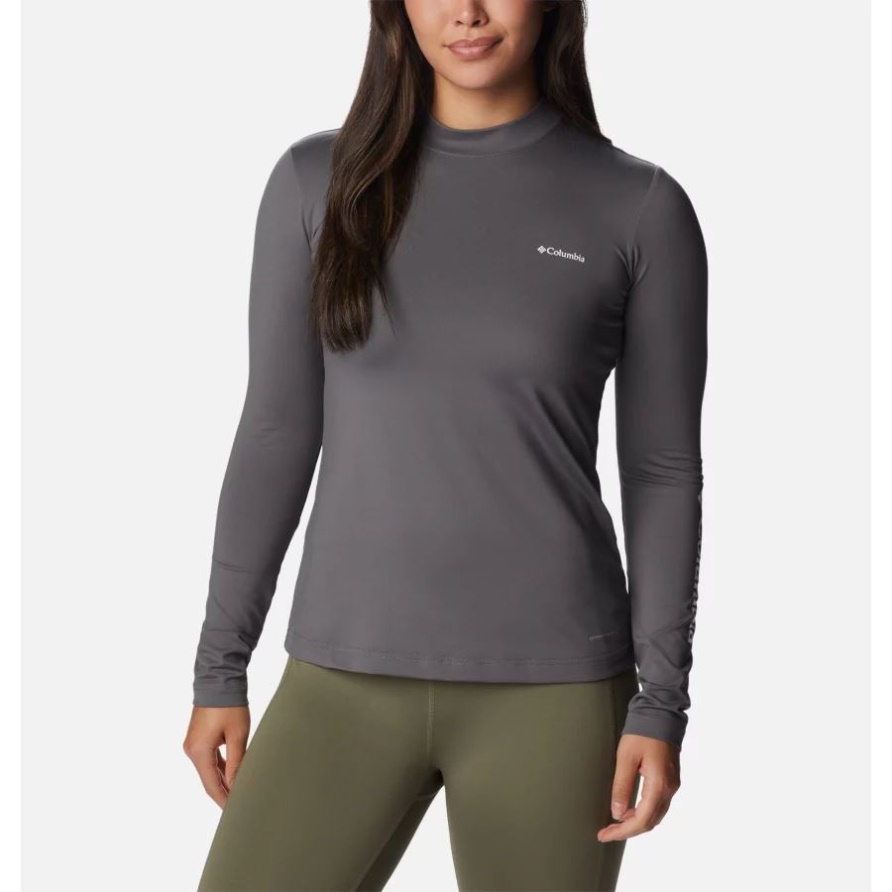 City Grey Damen Hike Performance Langarm T-Shirt Columbia
