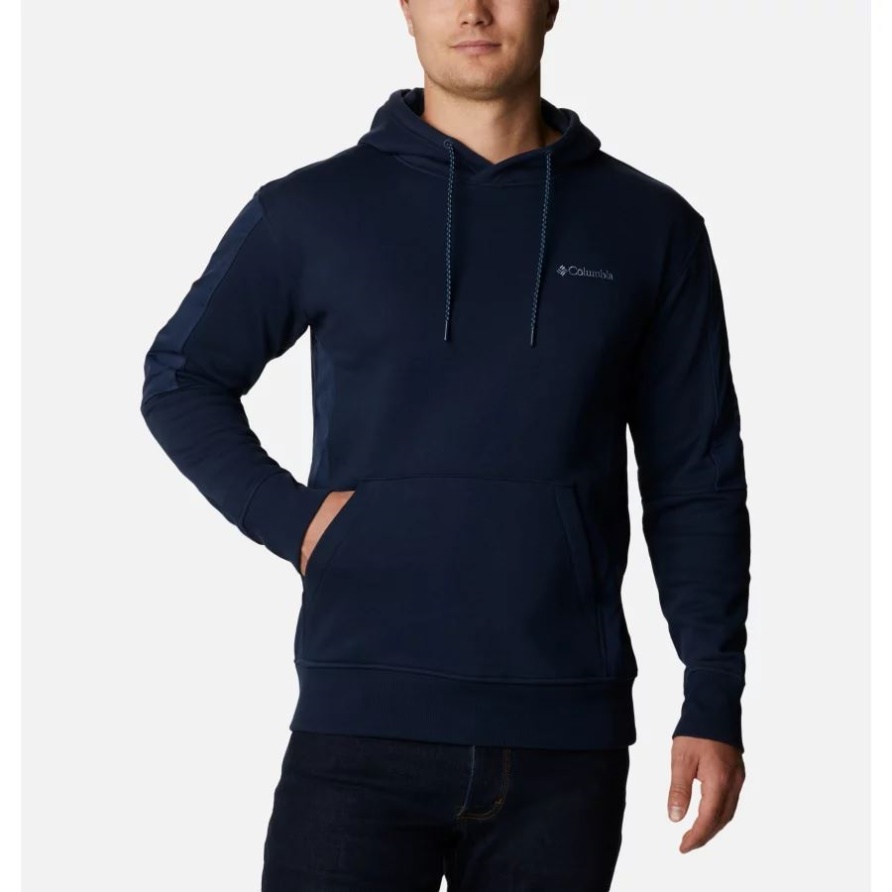 Collegiate Navy/Bluestone Minam River Hoodie Für Herren Columbia