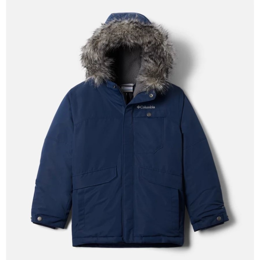 Collegiate Navy Nordic Strider Winterparka Für Jungen Columbia