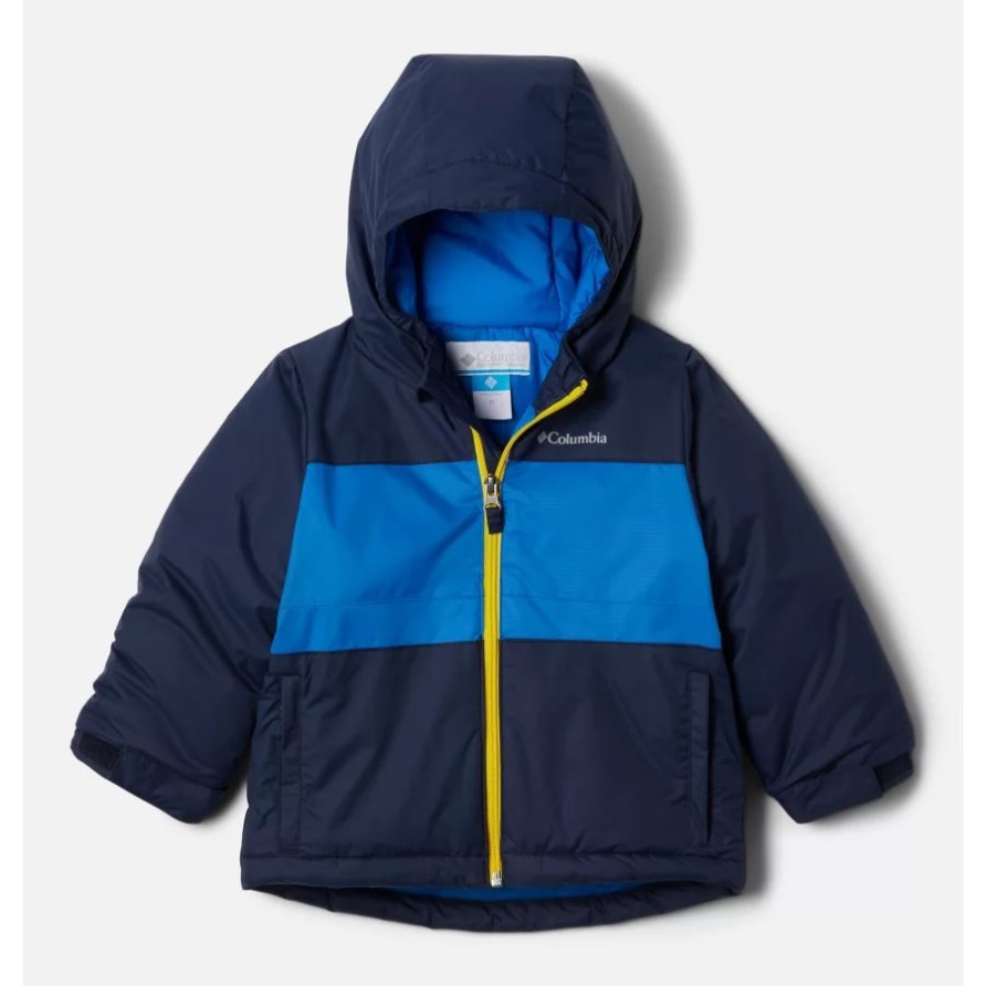 Collegiate Navy/hellindigo Valley Runner Jacke Für Kleinkinder Columbia