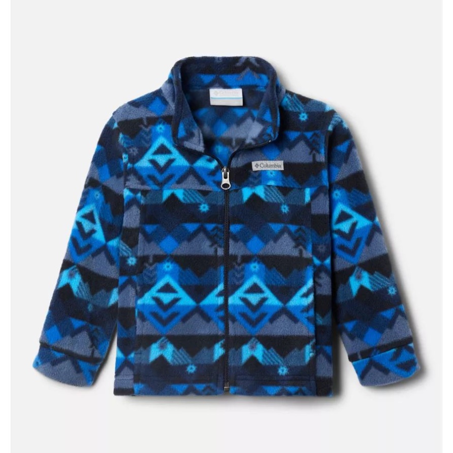 Collegiate Navy Checkpoint Columbia Jungen Kleinkind Zing III Fleecejacke