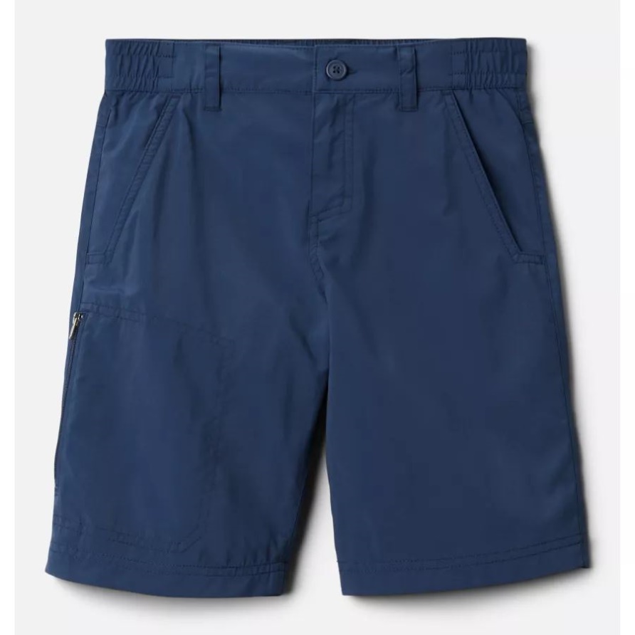 Collegiate Navy Columbia Silber Ridge Iv Shorts Für Jungen