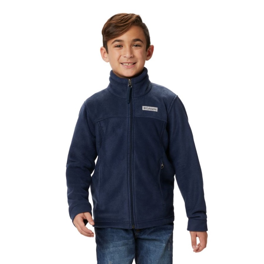 Collegiate Navy Columbia Steens Mountain II Fleecejacke Für Jungen