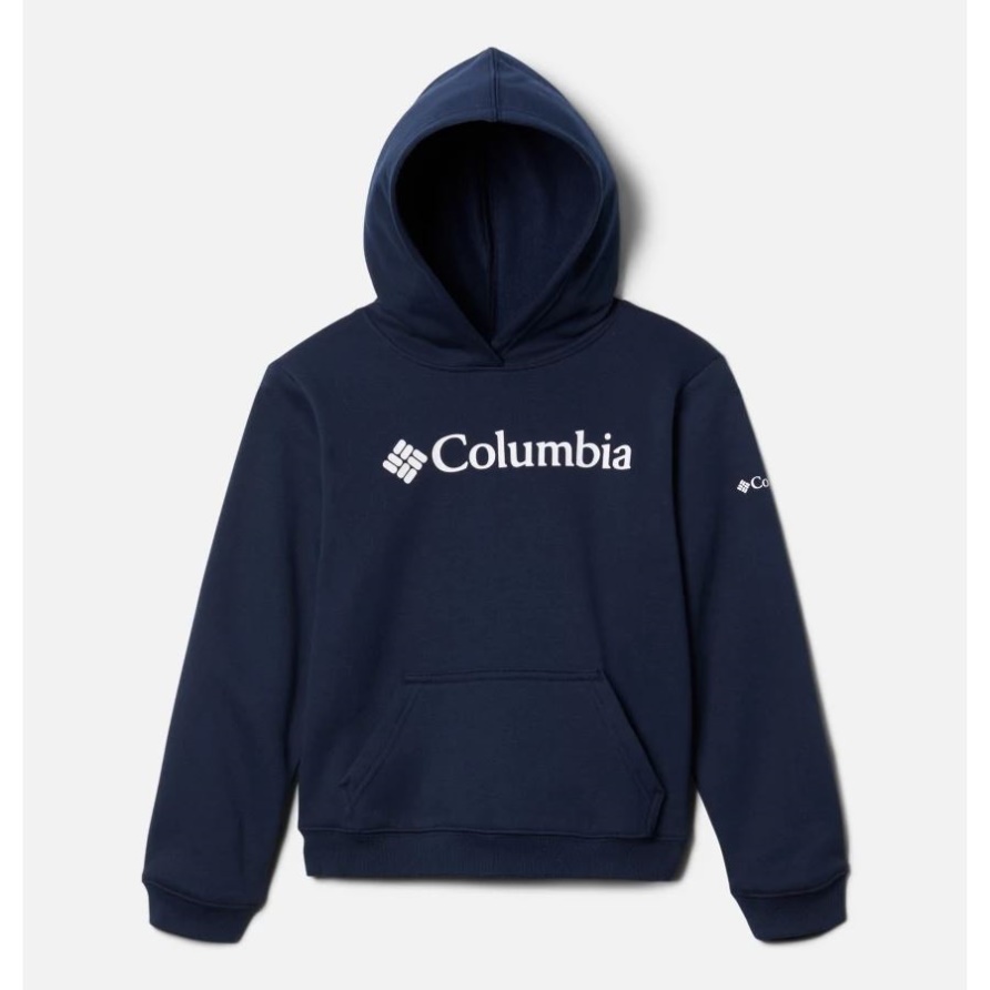 Collegiate Navy Columbia Columbia Trek Pullover Hoodie Für Kinder