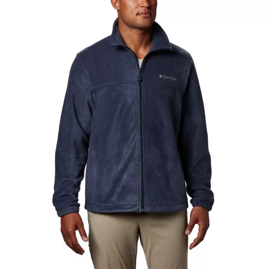 Collegiate Navy Columbia Steens Mountain 2.0 Fleecejacke Mit Durchgehendem Reißverschluss Für Herren, Groß