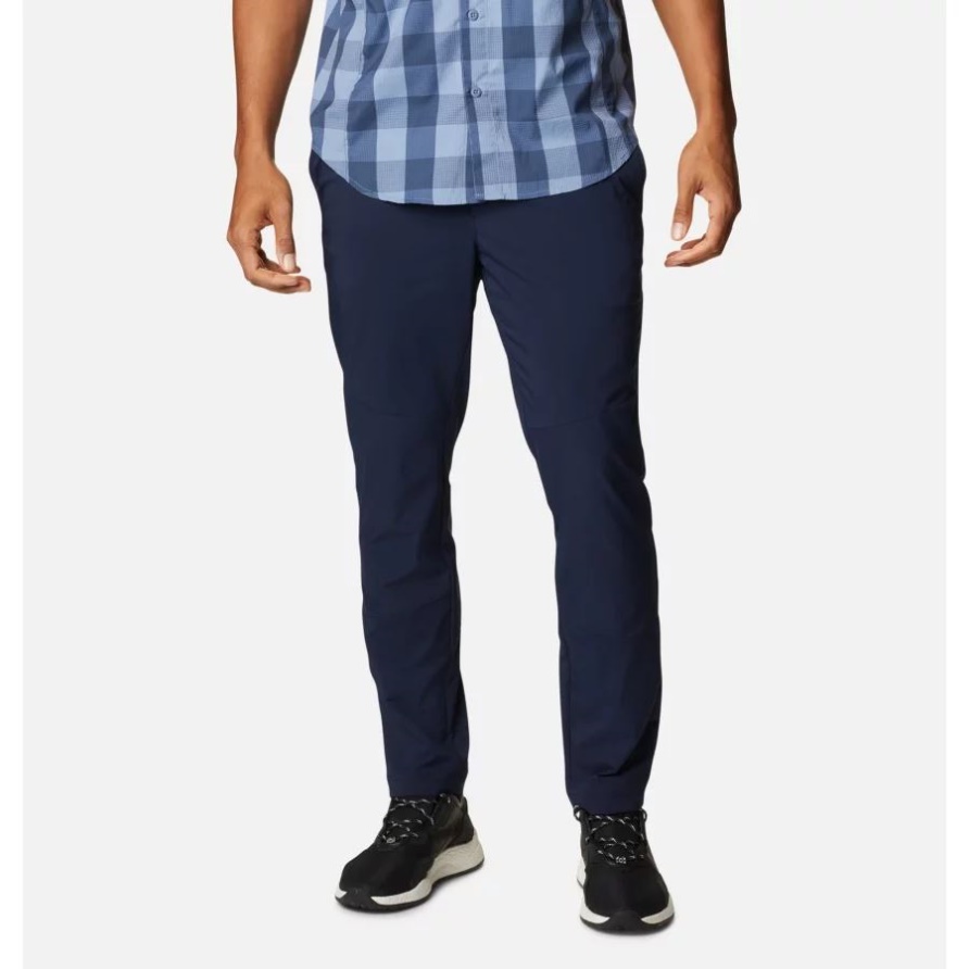 Collegiate Navy Columbia Tech Trail Wanderhose Für Herren