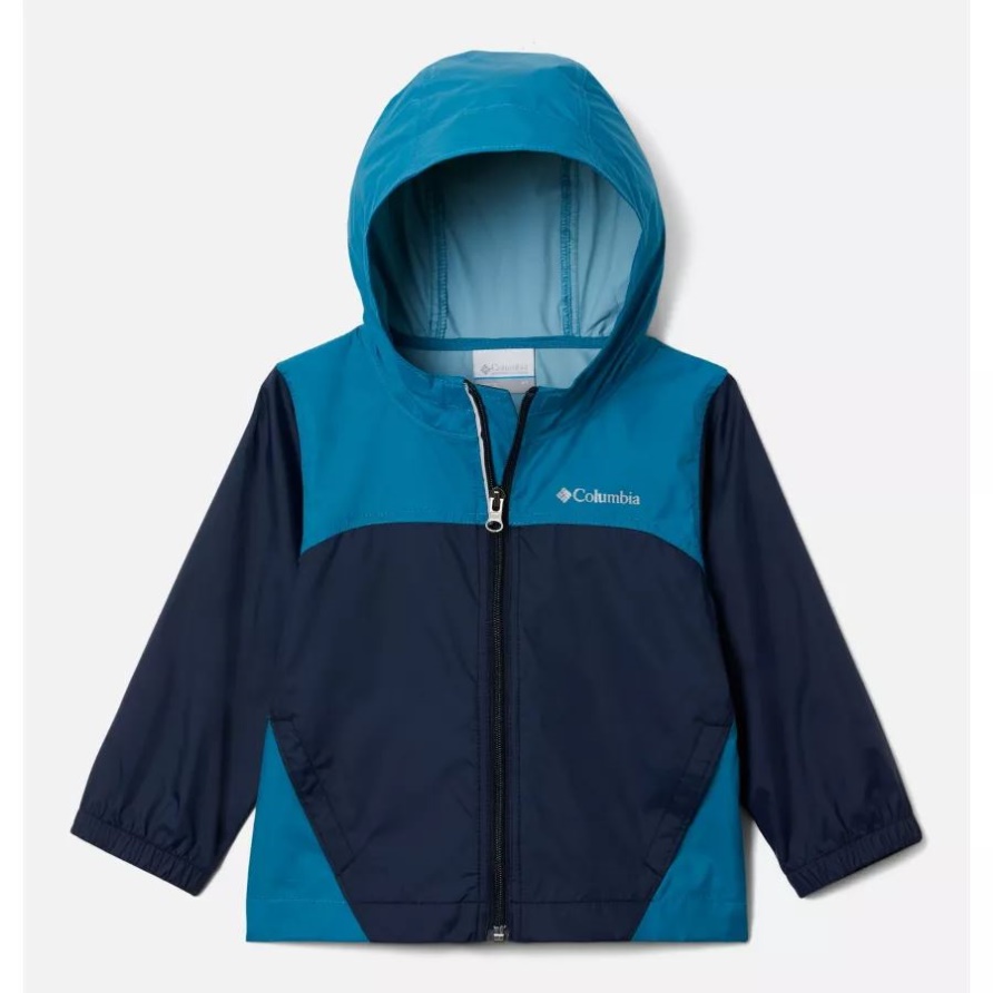 Collegiate Navy/Deep Marine Glennaker Regenjacke Für Jungen Columbia