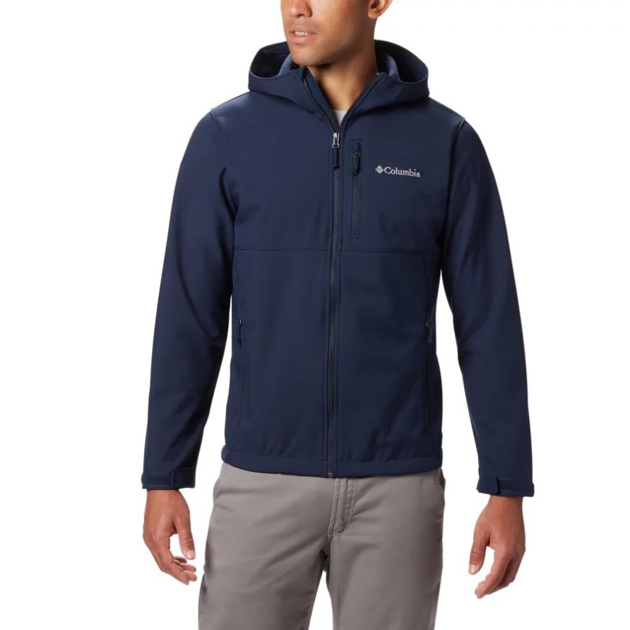 Collegiate Navy Softshell-Jacke Mit Kapuze Für Herren Columbia