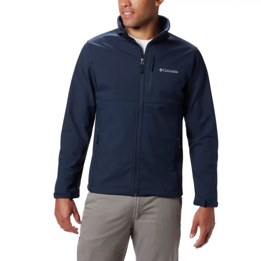 Collegiate Navy Aufstiegssoftshell-wanderjacke Für Herren Columbia