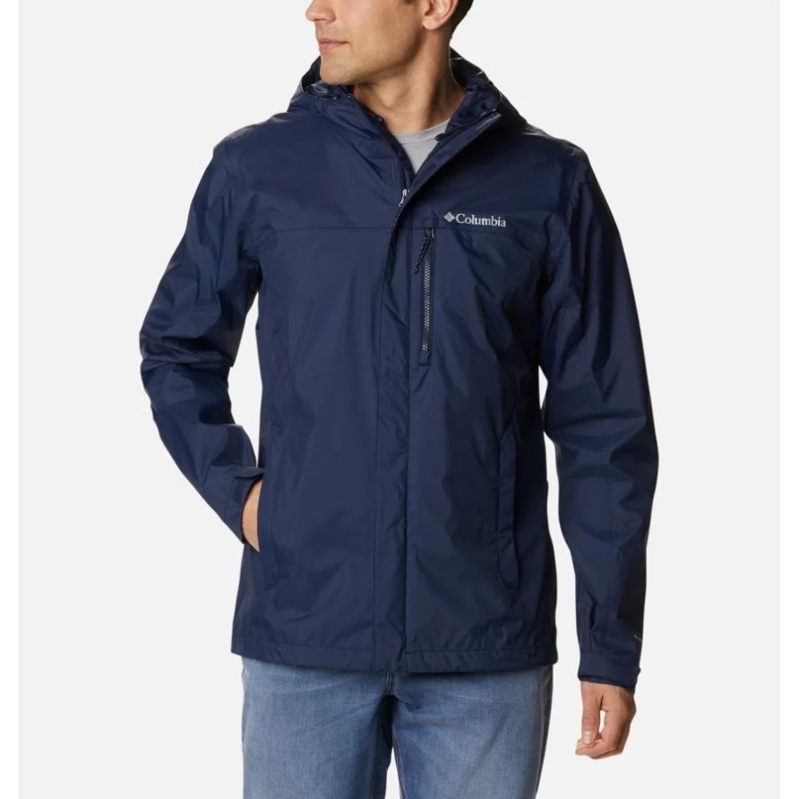 Collegiate Navy Pouring Adventure Ii Jacke Für Herren Columbia